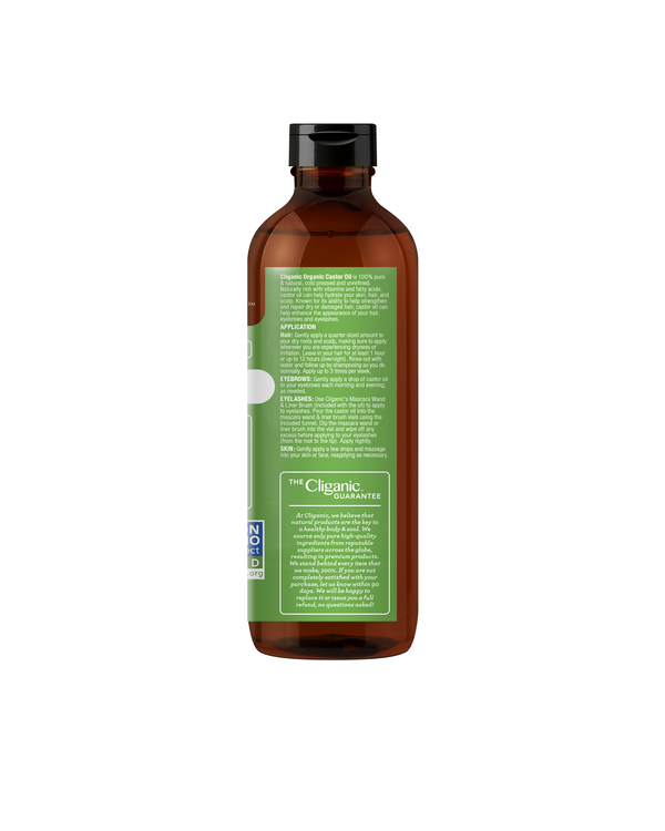 Carrier Oils - Organic Castor Oil: 8oz