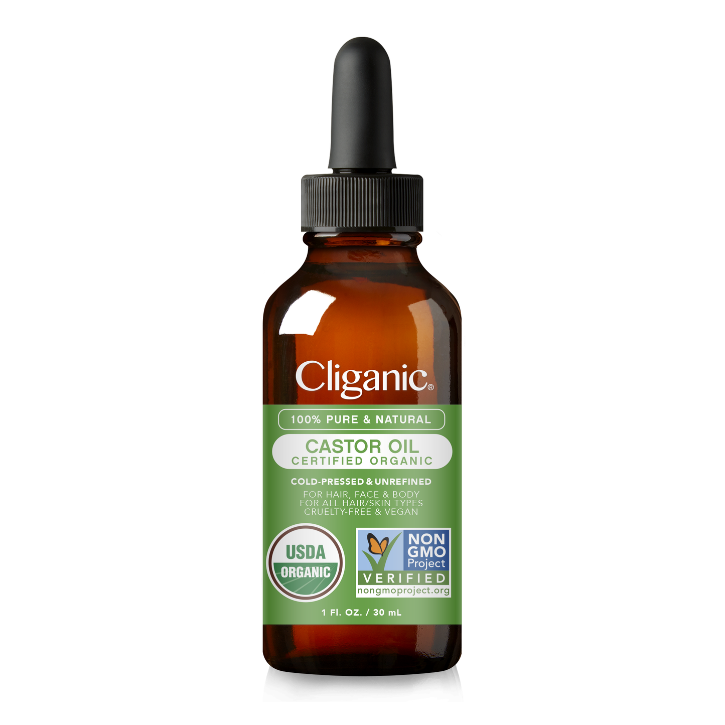 Carrier Oils - Organic Castor Oil: 8oz