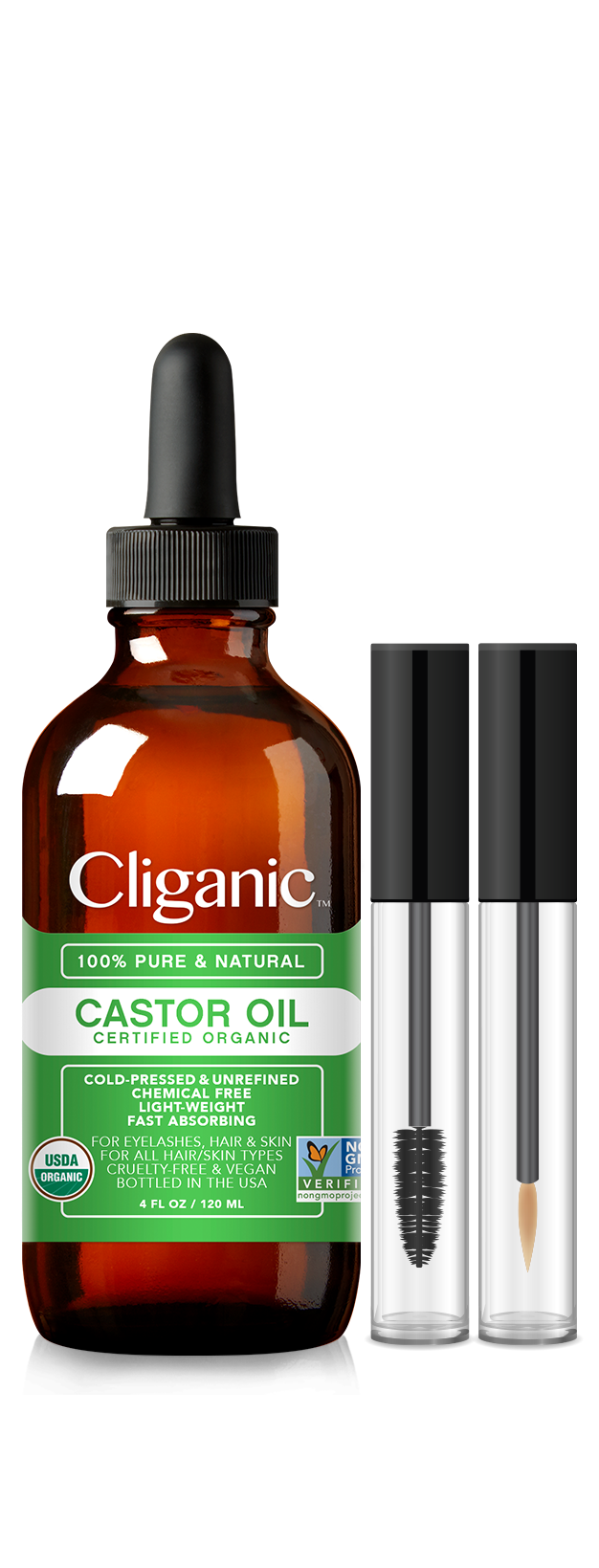 Carrier Oils - Organic Castor Oil: 8oz