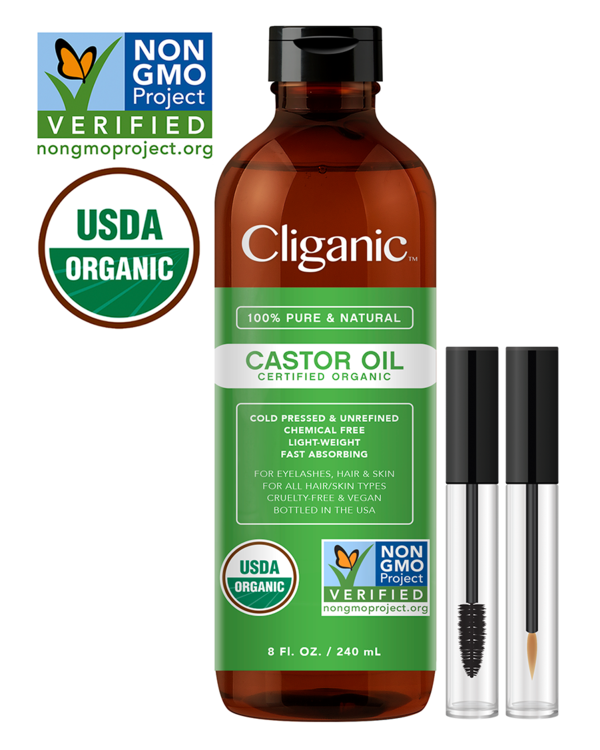 Carrier Oils - Organic Castor Oil: 8oz