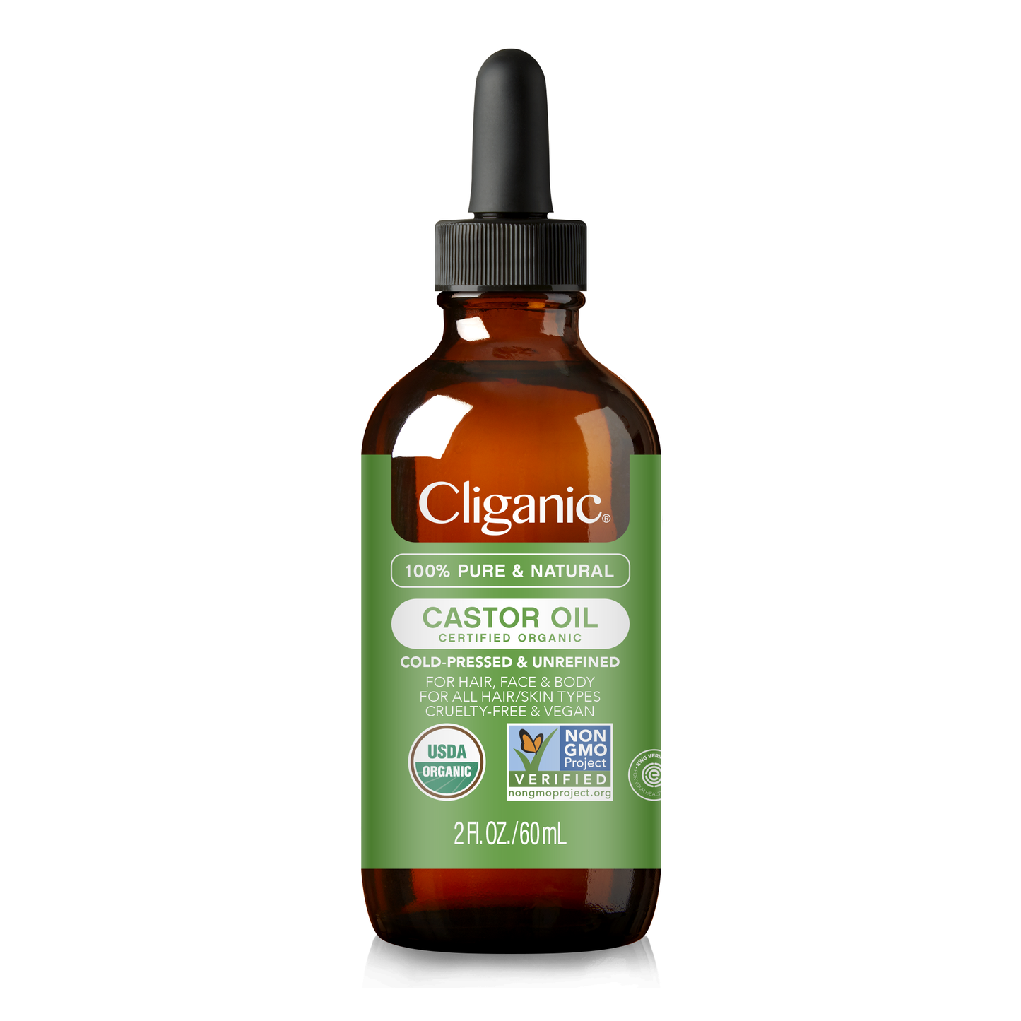 Carrier Oils - Organic Castor Oil: 8oz