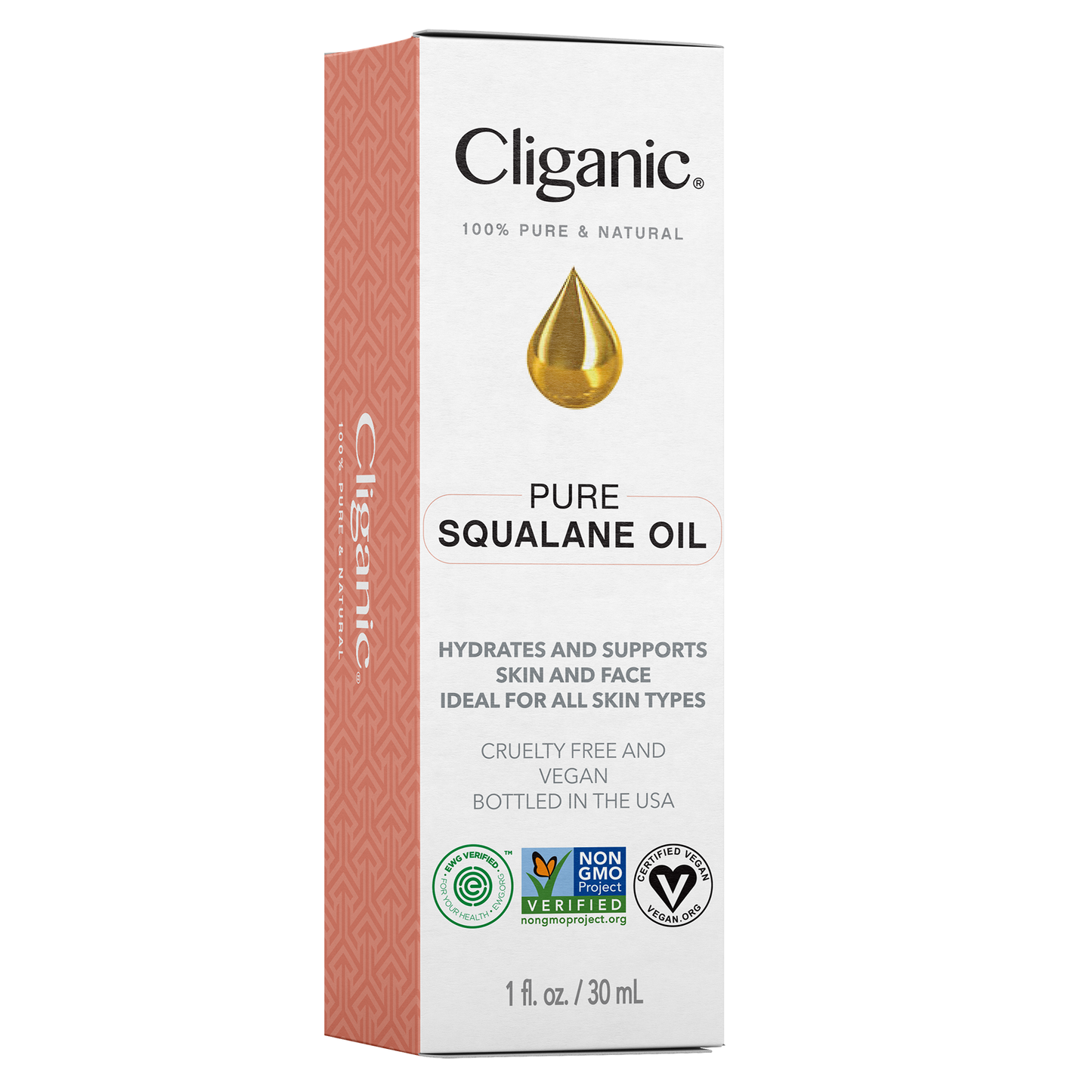 Carrier Oils - Non-GMO Squalane Oil: 1 oz